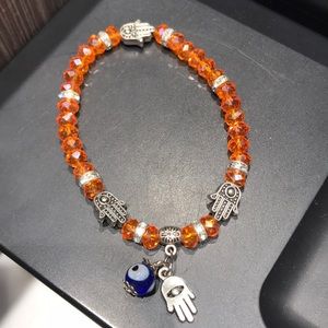 Evil eye bracelet